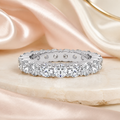 2CTW Lab-Grown Diamond Eternity Band in 14kwg